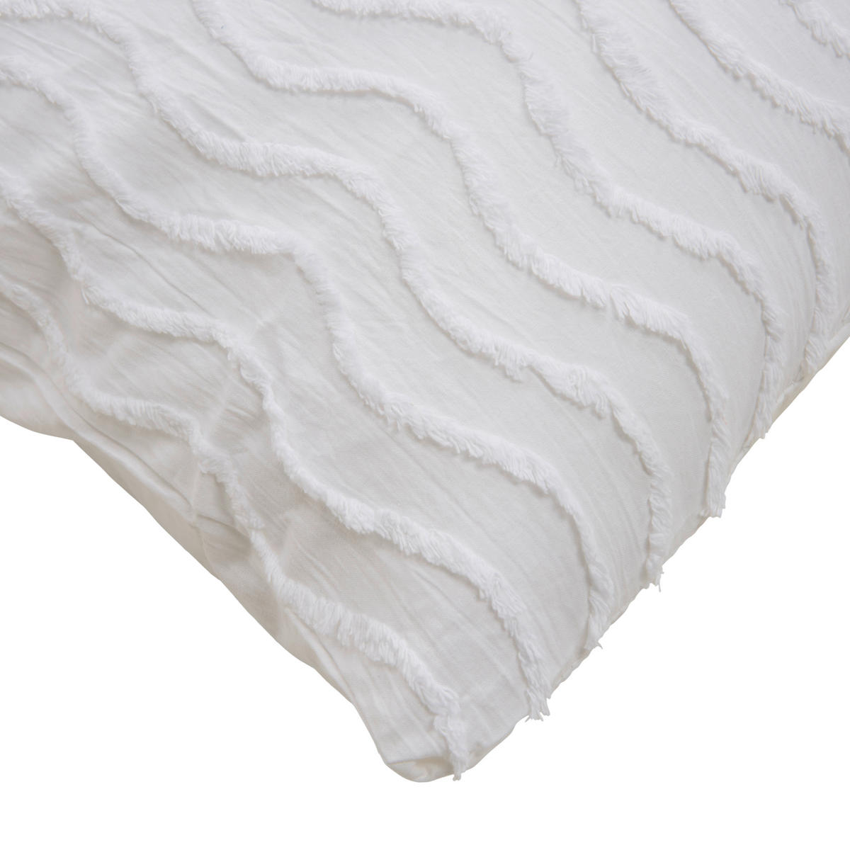 DEKORATIVNA JASTUČNICA 45/45 cm  - bela, Trendi, tekstil (45/45cm) - Esposa