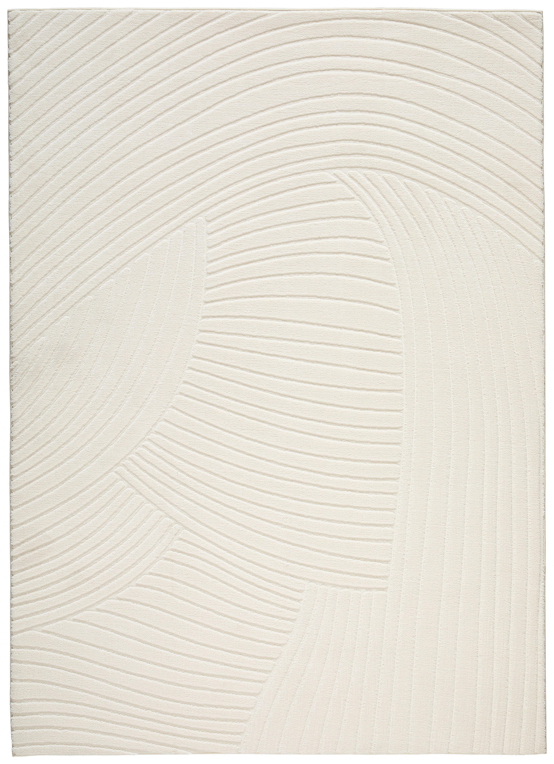 HOCHFLORTEPPICH 80/150 cm Creme rechteckig  - Creme, Design, Textil (80/150cm) - Novel