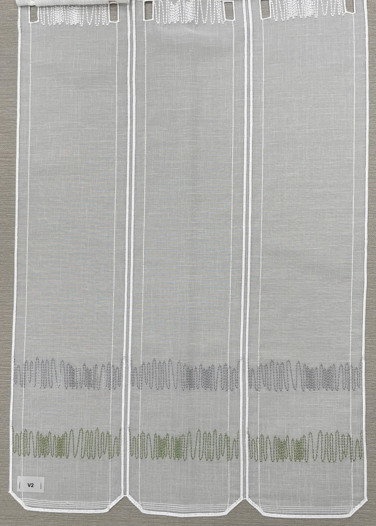 KURZGARDINE 70 cm   - Smaragdgrün, KONVENTIONELL, Textil (70cm) - Esposa