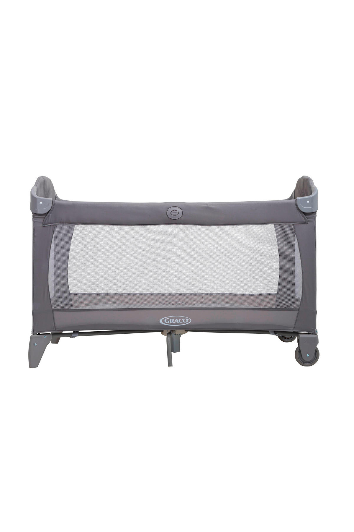 REISEBETT ROLL A BED Grau  - Grau, Basics, Kunststoff/Textil (66,5/85,5/120,7cm) - Graco