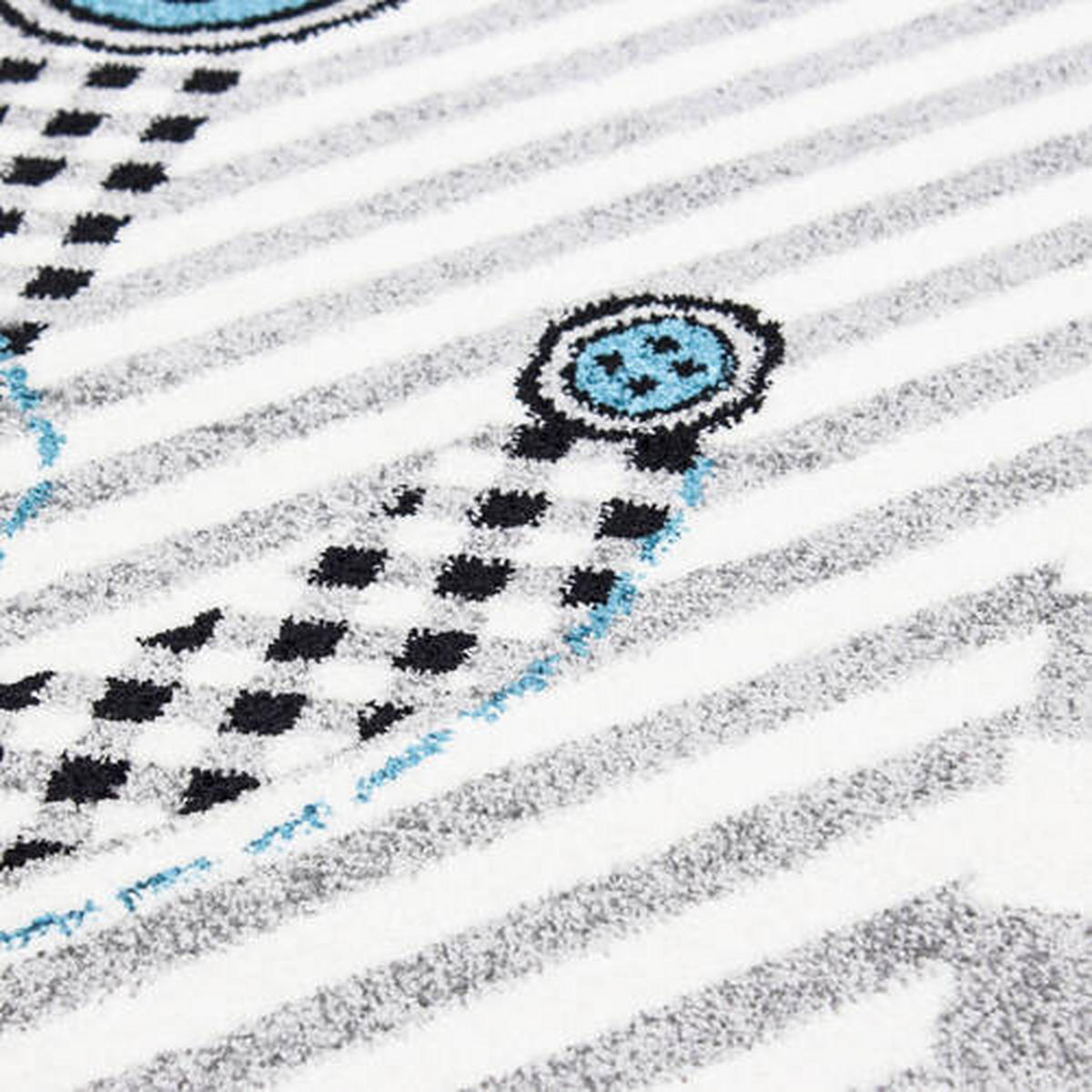 BARNMATTA 160/160 cm Kids  - grå, Trend, textil (160/160cm) - Ben'n'jen