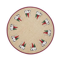 JUTEMATTA  - beige/röd, Basics, textil/plast (90cm)