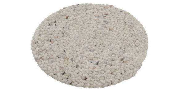 HANDWEBTEPPICH 35 cm Blau, Gelb, Türkis, Hellgrau, Beige, Koralle  - Türkis/Blau, KONVENTIONELL, Textil (35cm) - Linea Natura