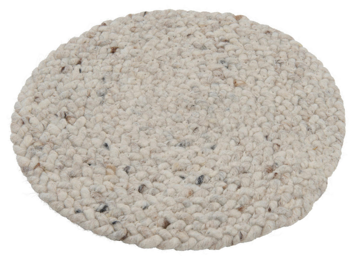 HANDWEBTEPPICH 35 cm Blau, Gelb, Türkis, Hellgrau, Beige, Koralle  - Türkis/Blau, KONVENTIONELL, Textil (35cm) - Linea Natura