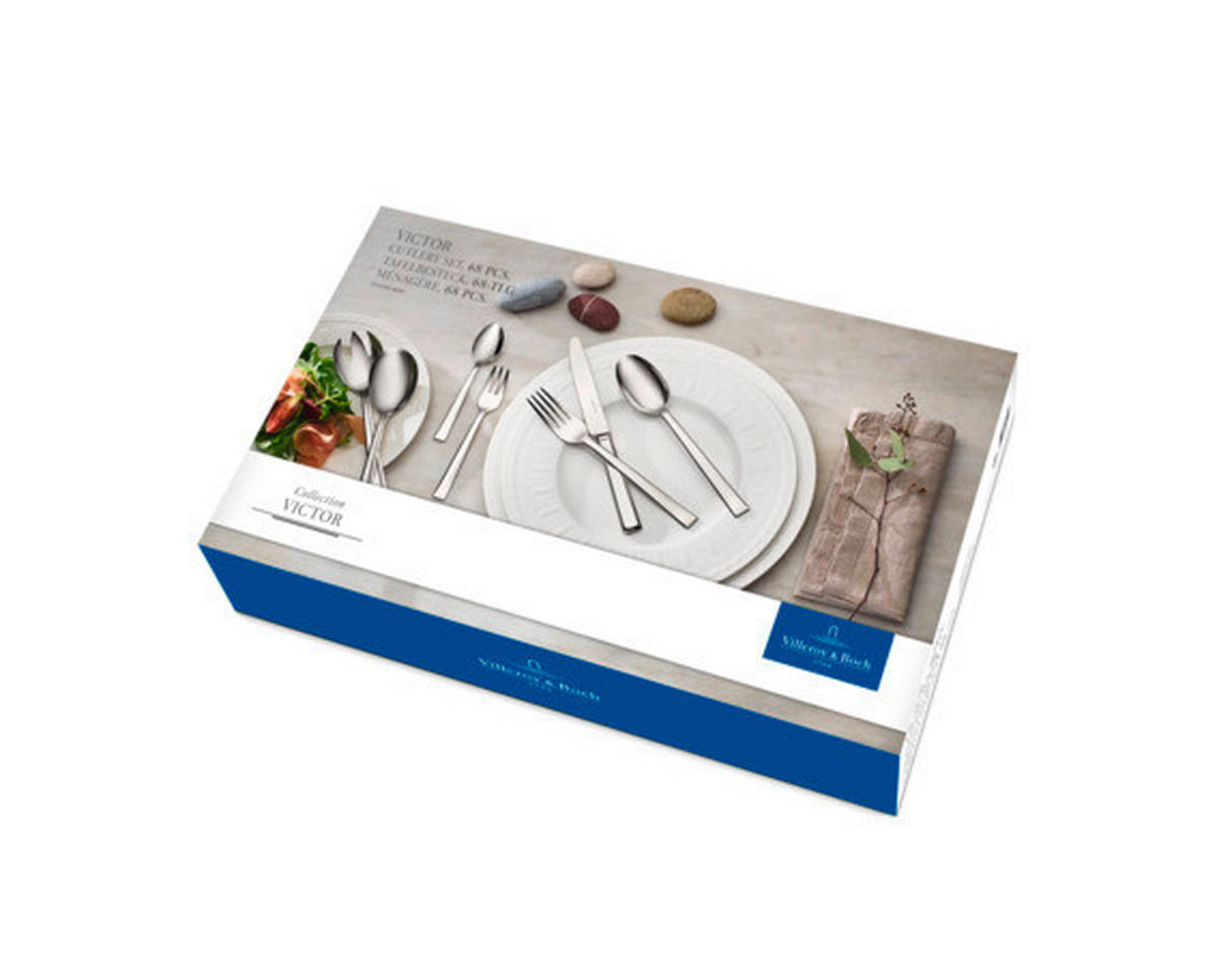 BESTICKSET  24 delar  - Basics, metall (44/28/5cm) - Villeroy & Boch