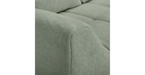 ECKSOFA  in Flachgewebe Hellgrün  306/202 cm  - Buchefarben/Hellgrün, KONVENTIONELL, Holz/Textil (306/202cm) - Carryhome
