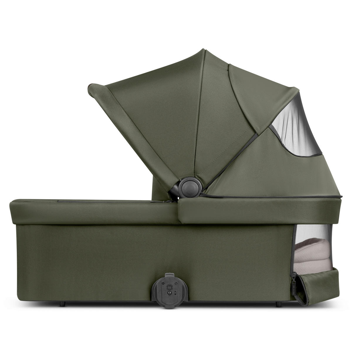 TRAGEWANNE City Life  - Olivgrün, Basics, Textil (84/46/65cm) - ABC Design