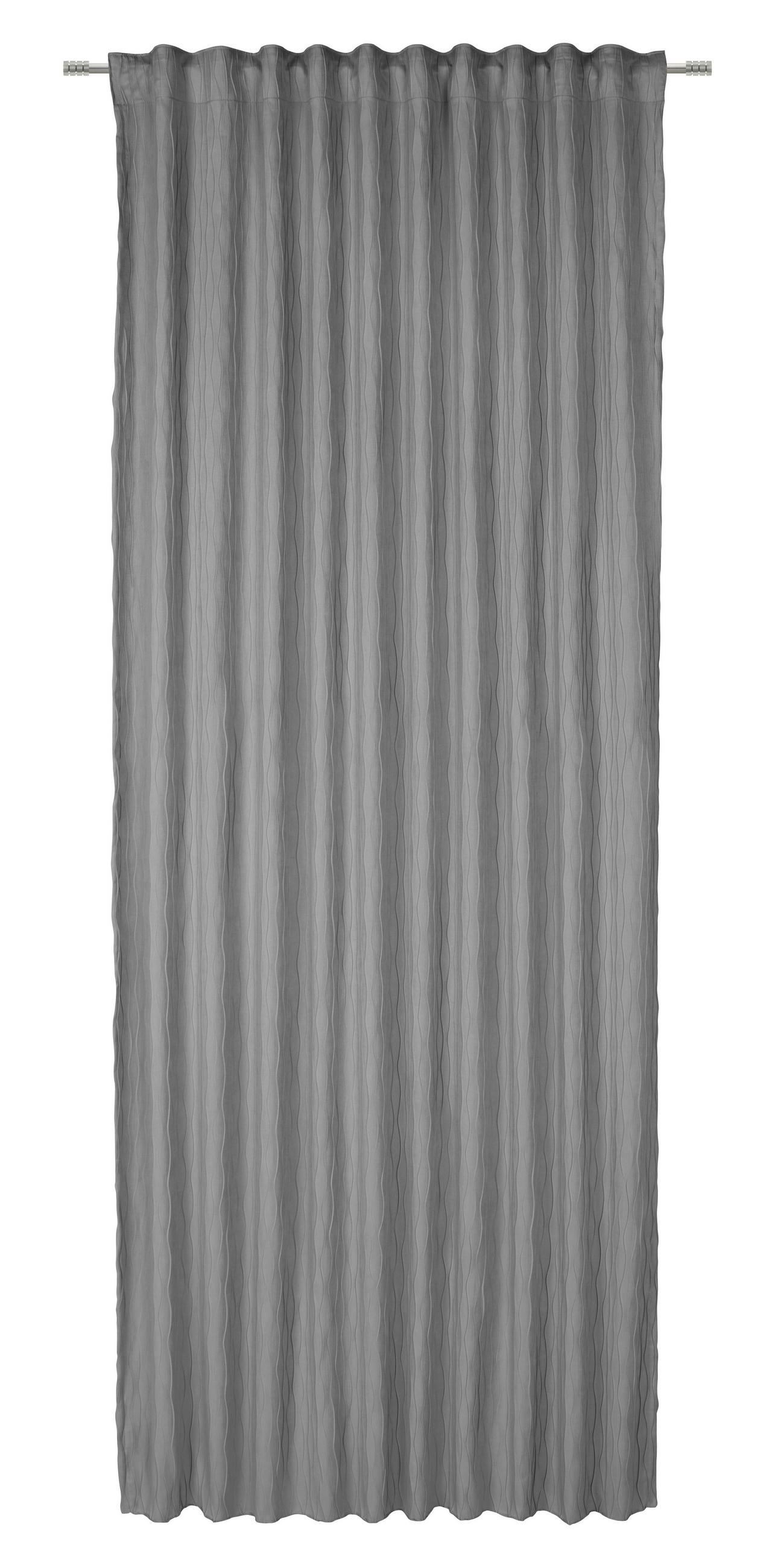 GOTOVA ZAVESA siva - siva, Osnovno, tekstil (140/280cm) - Esposa