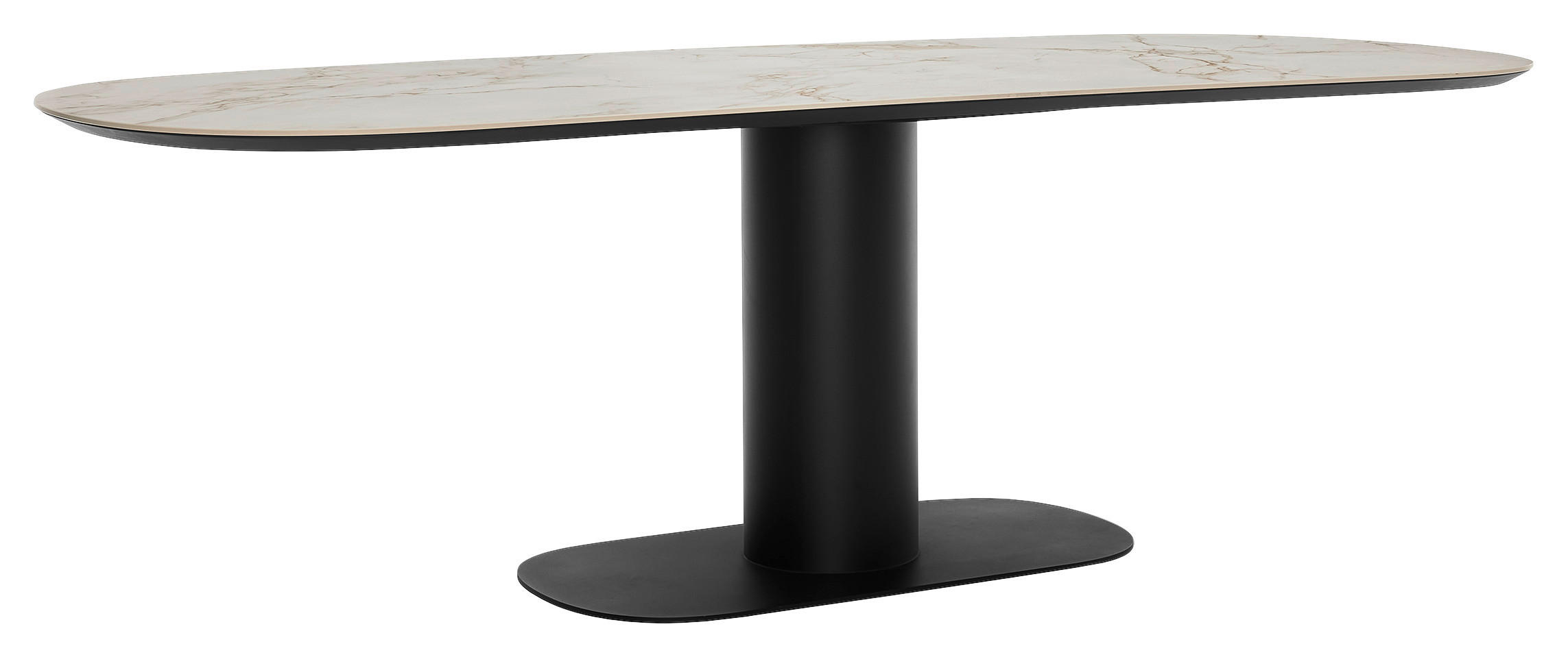 Musterring Esstisch Creme, 100x77x240 cm