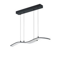 LED-HÄNGELEUCHTE Spider   - Schwarz, Design, Metall (130/60-170/13.8cm) - Trio Leuchten