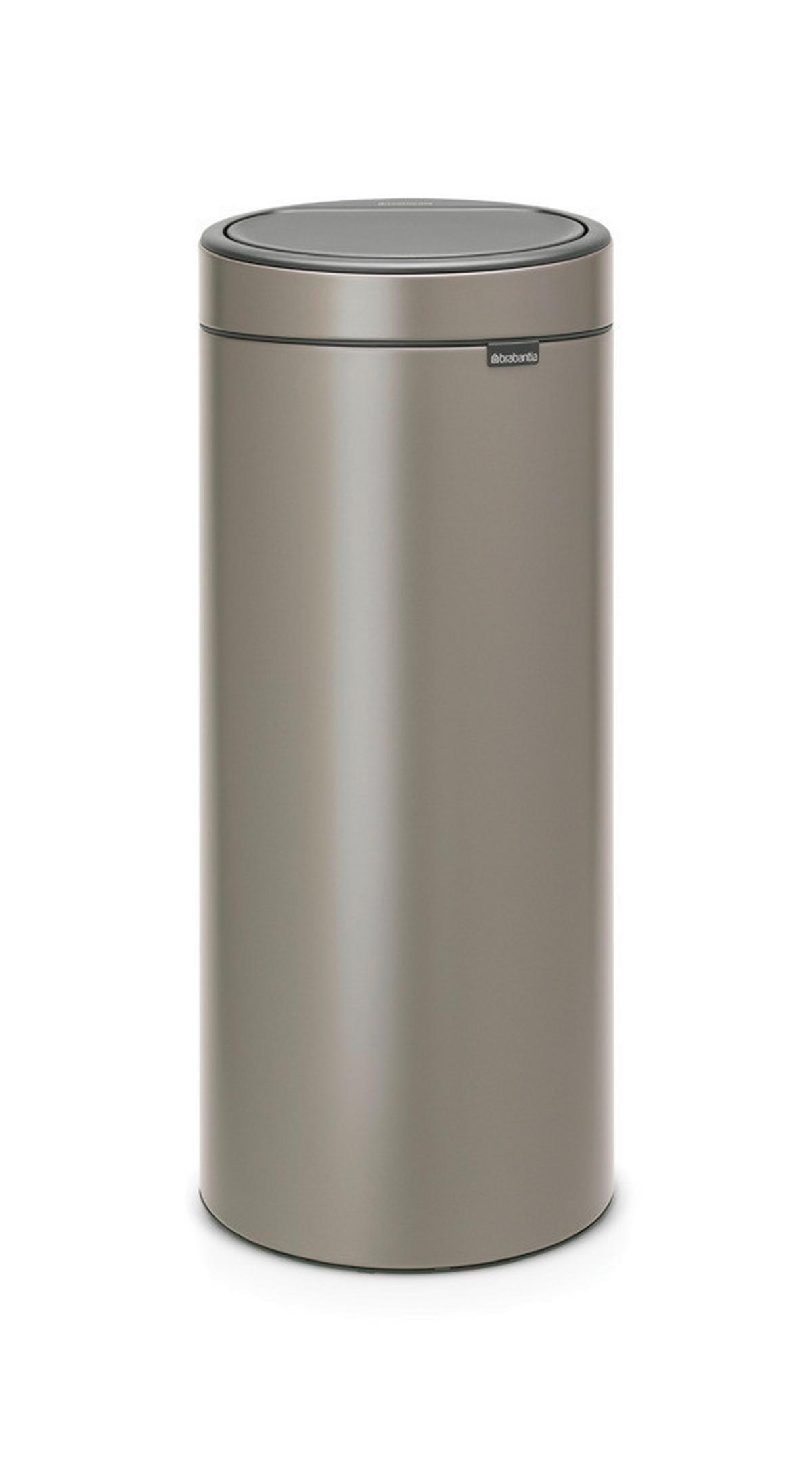 ODPADKOVÝ KOŠ  30 l - platinová, Design, kov/plast (29,5/72/32cm) - Brabantia