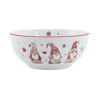 BOL PENTRU CEREALE 420 cm  - alb, Basics, ceramică (420cm) - X-Mas
