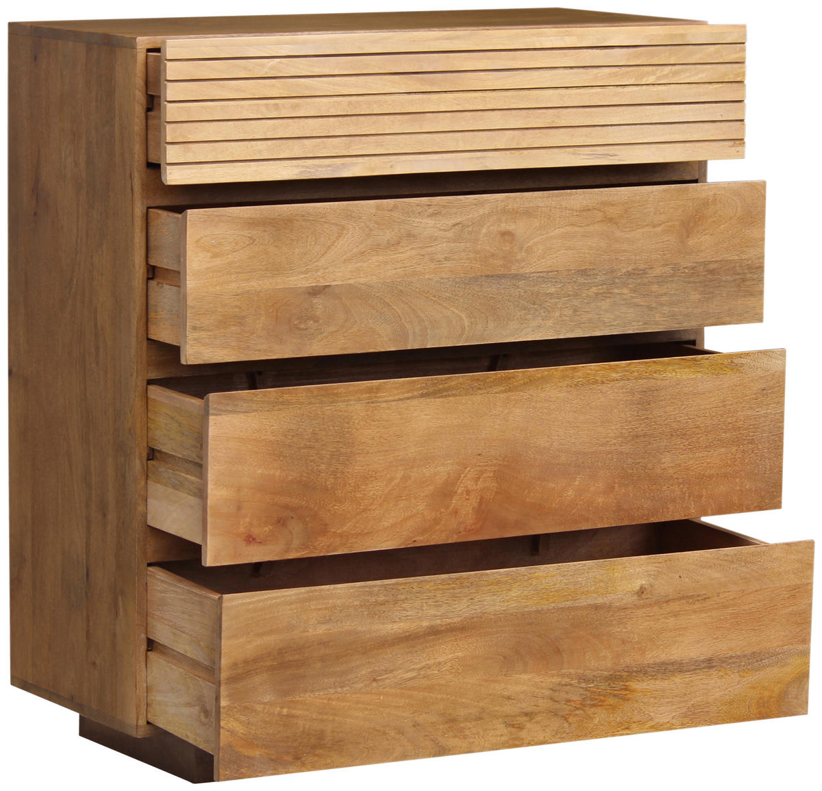 HIGHBOARD  in 90/100/40 cm  - Hellbraun/Naturfarben, Natur, Holz (90/100/40cm) - Livetastic