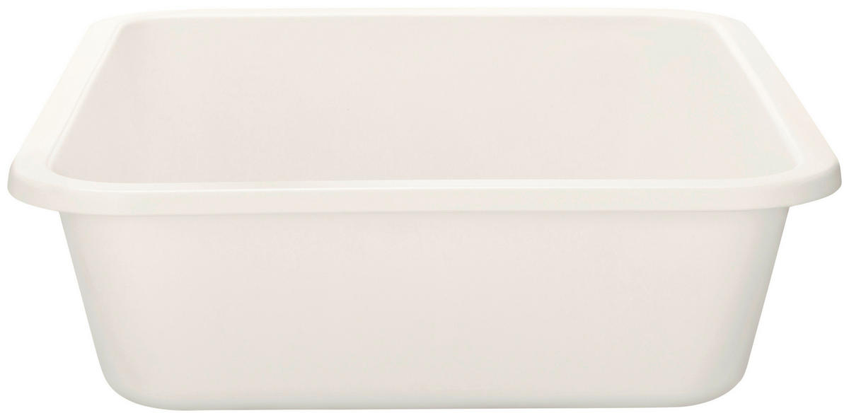 AUFBEWAHRUNGSBOX    40,5/32,5/10 cm  - Weiß, Basics, Kunststoff (40,5/32,5/10cm) - My Baby Lou