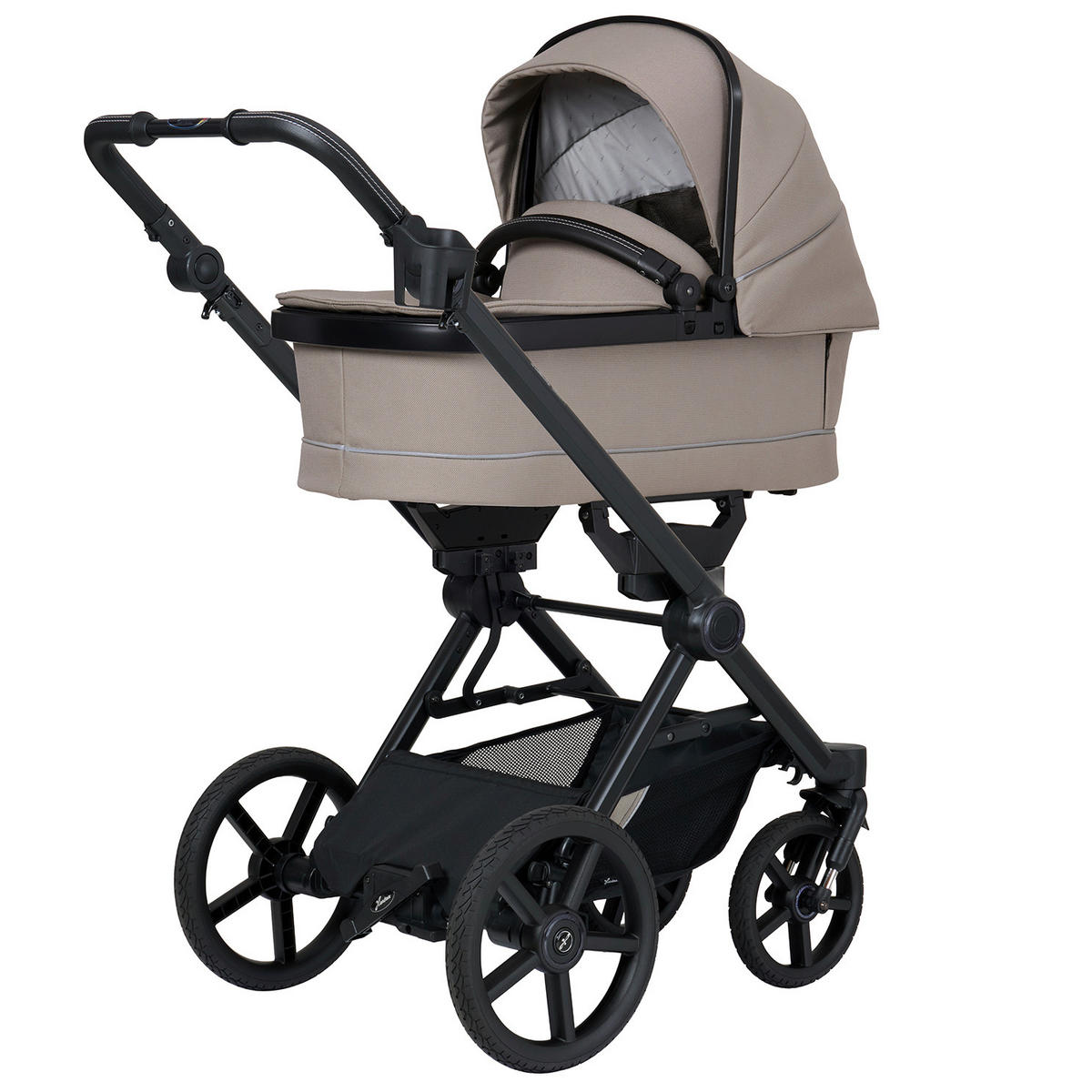 KINDERWAGENSET IVY GTR Outdoor HB  - Karamell/Schwarz, Basics, Textil/Metall (94/58/119cm) - Hartan