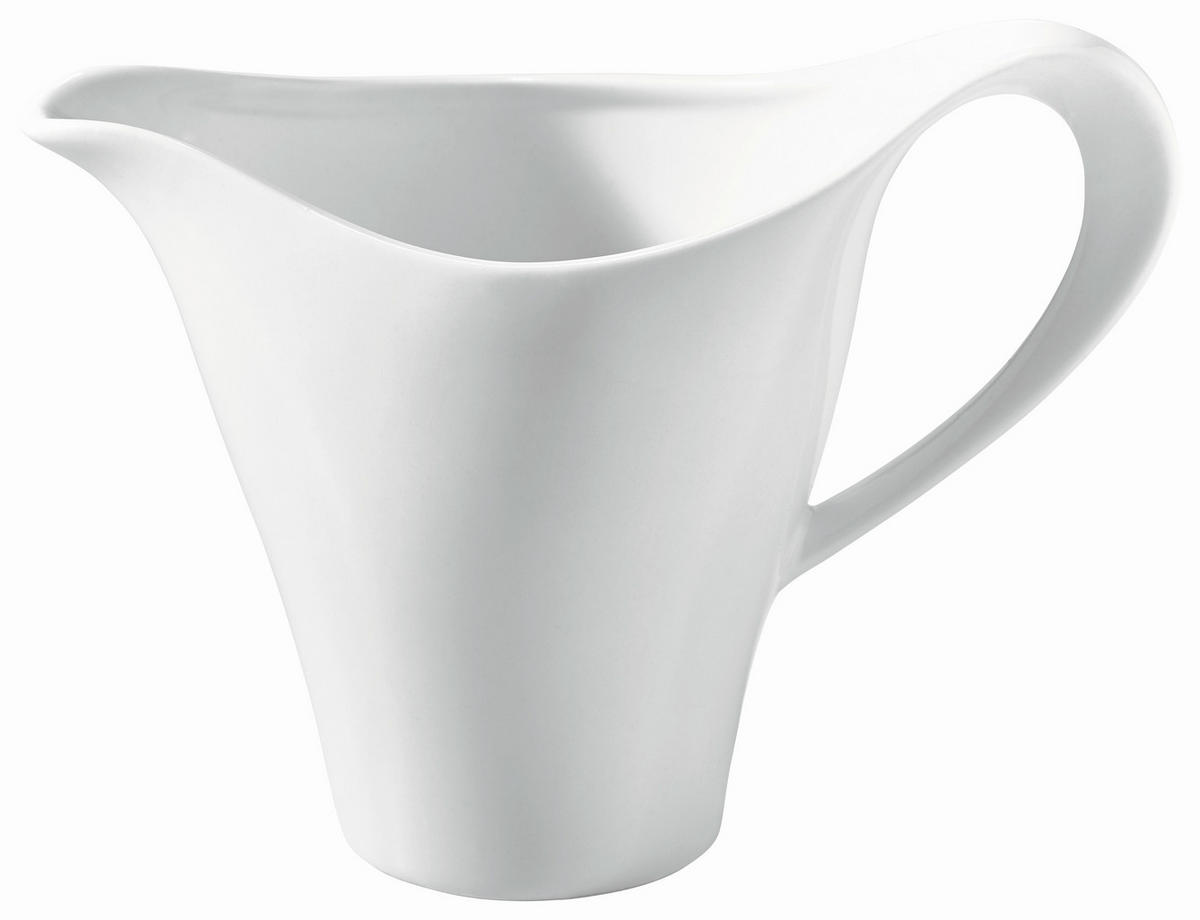 KONVIČKA NA MLÉKO, porcelán - bílá, Basics, keramika (0,28l) - Novel