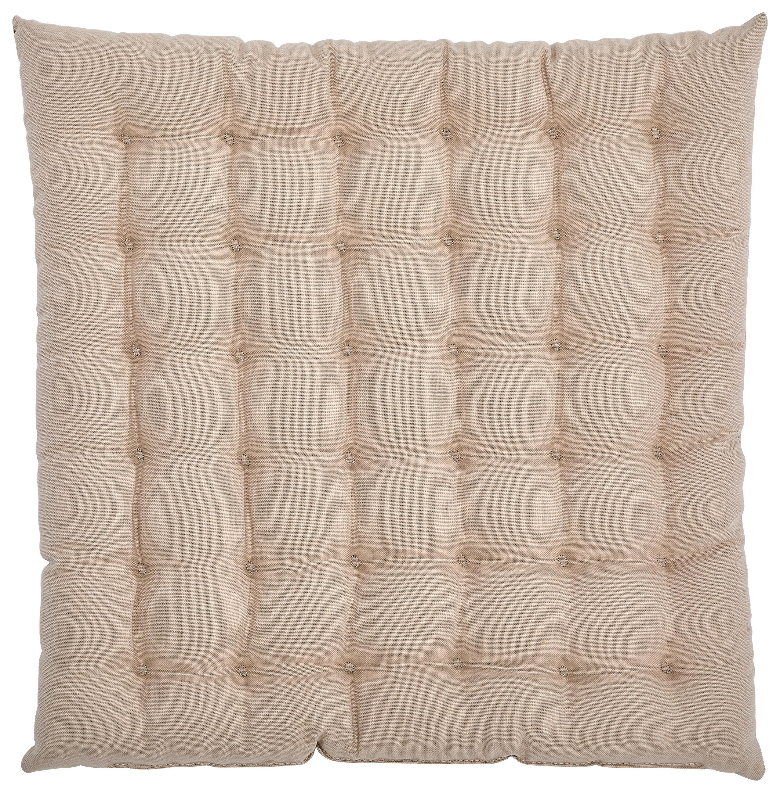 Bio:Vio Sitzkissen Panama Cappuccino 38x38x4 cm