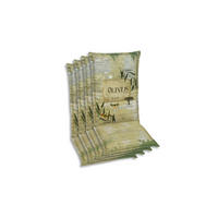 SESSELAUFLAGENSET in Grün, Dunkelgrün, Hellgrün Floral  - Dunkelgrün/Hellgrün, Basics, Textil (50/7/108cm)