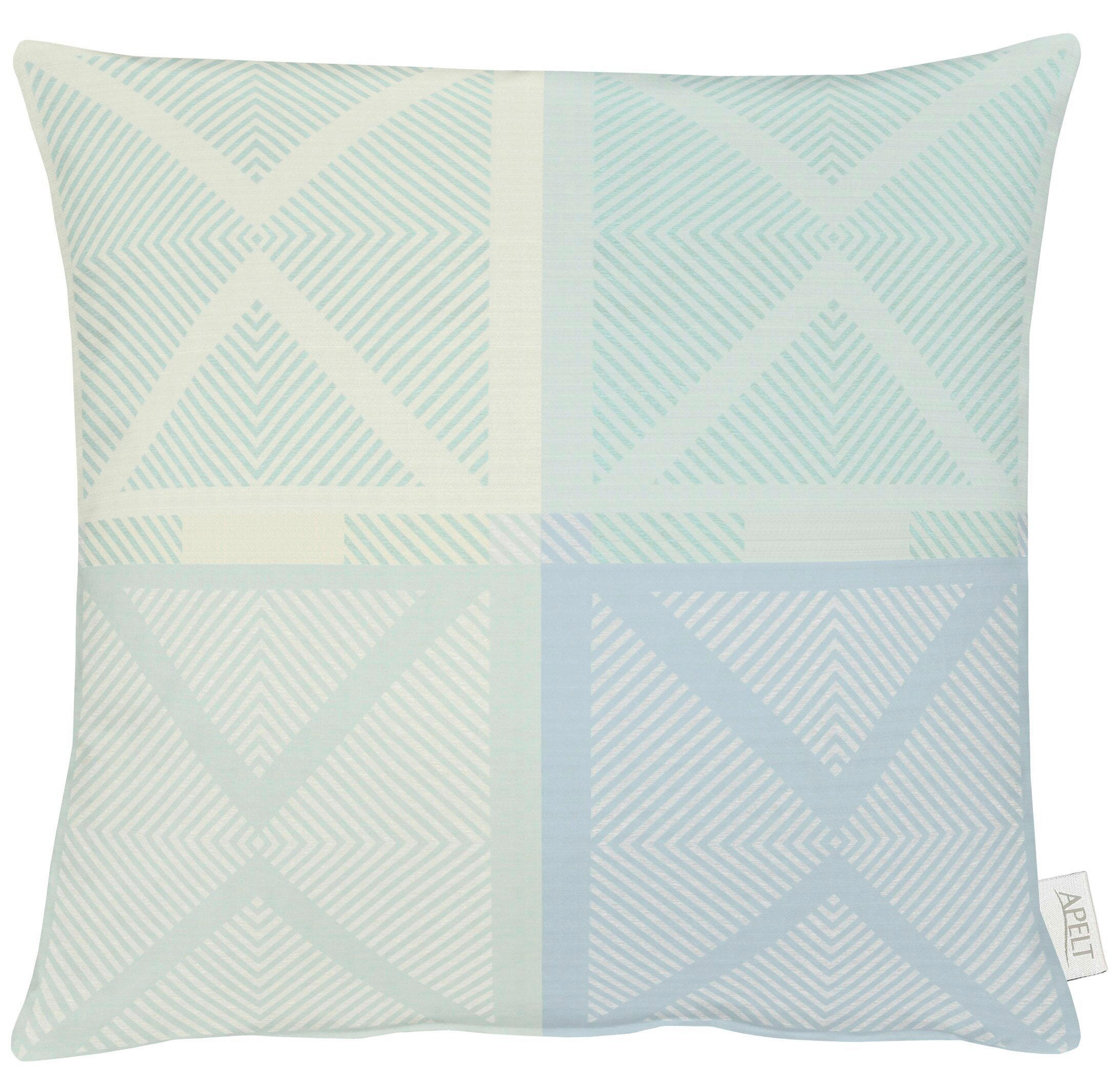 KISSENHÜLLE 49/49 cm  - Blau, Design, Textil (49/49cm) - Apelt