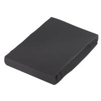 SPANNLEINTUCH 90-100/190-200 cm Jersey  - Schwarz, Basics, Textil (90-100/190-200cm) - Novel