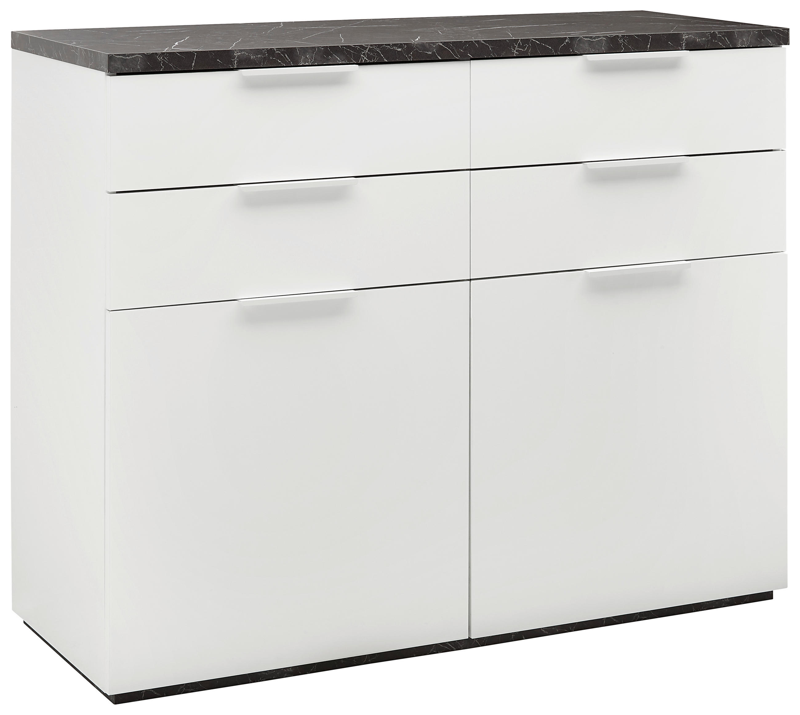 BYR&Aring; antracit, vit h&ouml;gglans 102/119/50 cm
