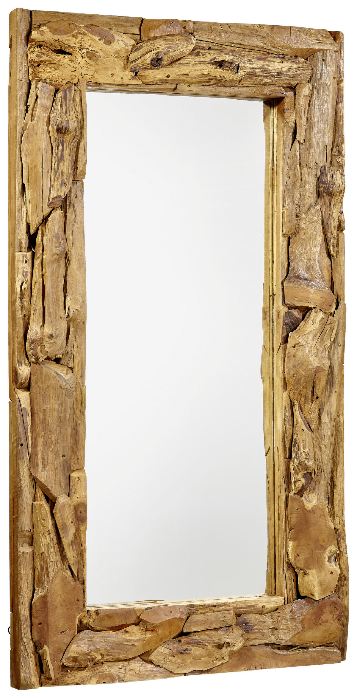 Spiegel mit Holzrahmen 135 x 195 mm