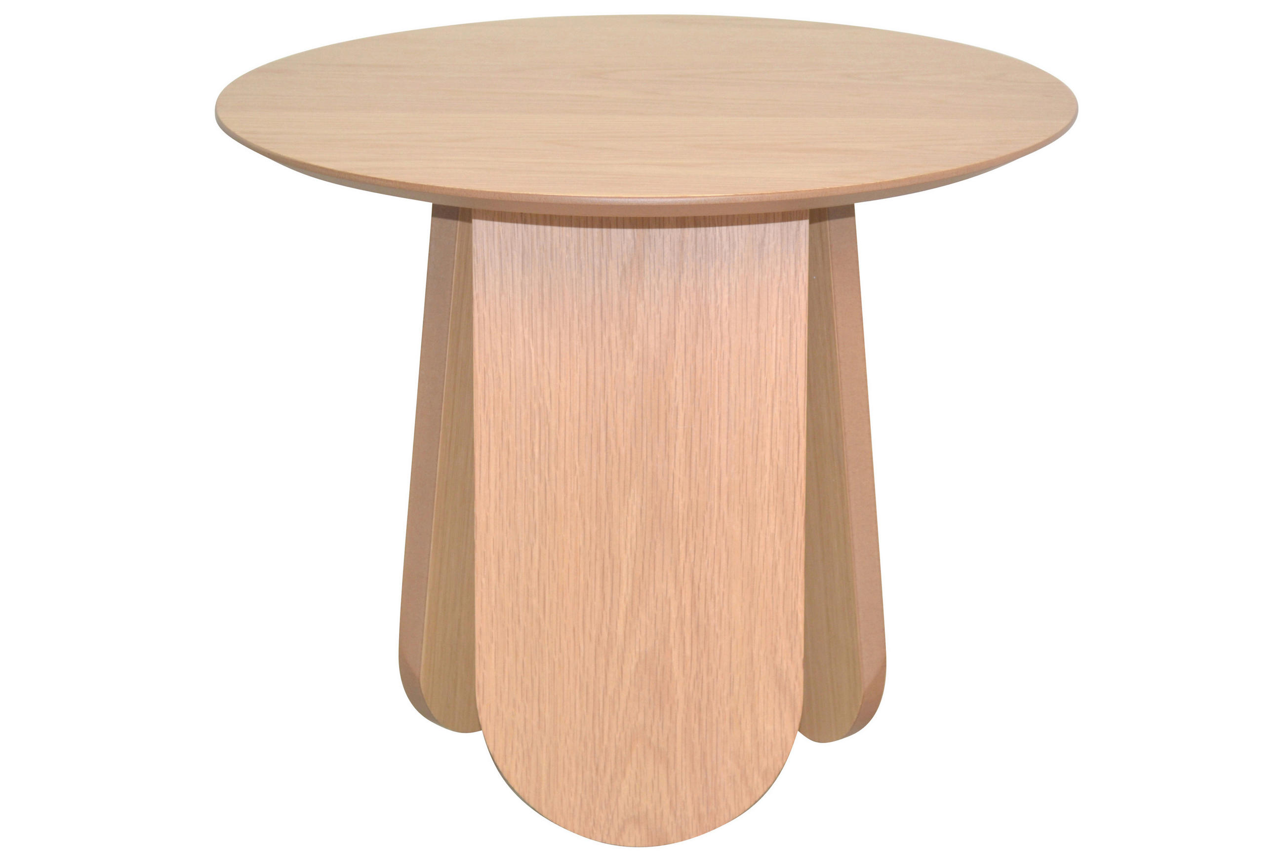 BEISTELLTISCH 50/50/42 cm Eichefarben rund  - Eichefarben, Design, Holzwerkstoff (50/50/42cm) - MID.YOU