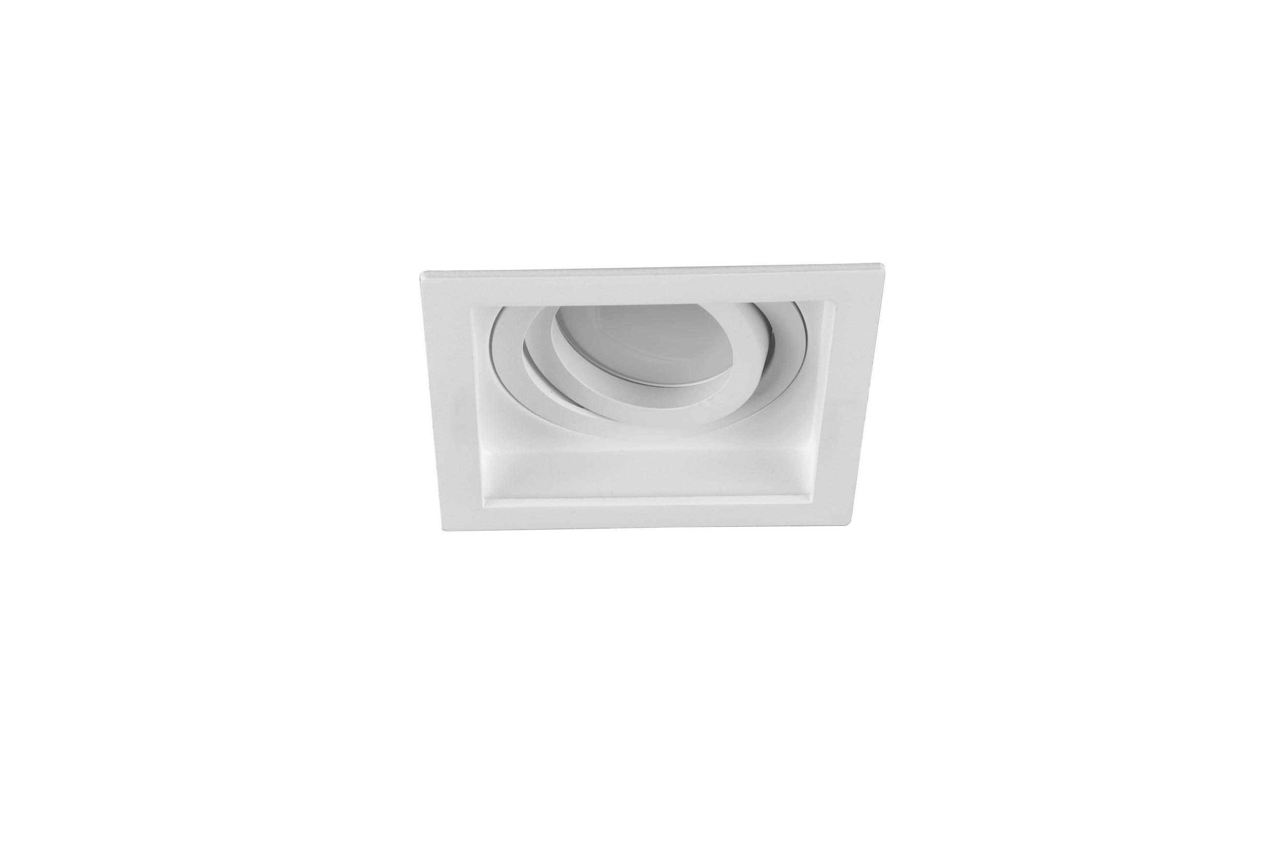 EINBAUSPOT Kenai 9,2/9,2/10,0 cm   - Weiß, KONVENTIONELL, Metall (9,2/9,2/10,0cm) - Trio Leuchten