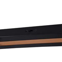 LED-STRAHLER 20,5/63/20,5 cm   - Schwarz/Braun, Basics, Metall (20,5/63/20,5cm) - Trio Leuchten