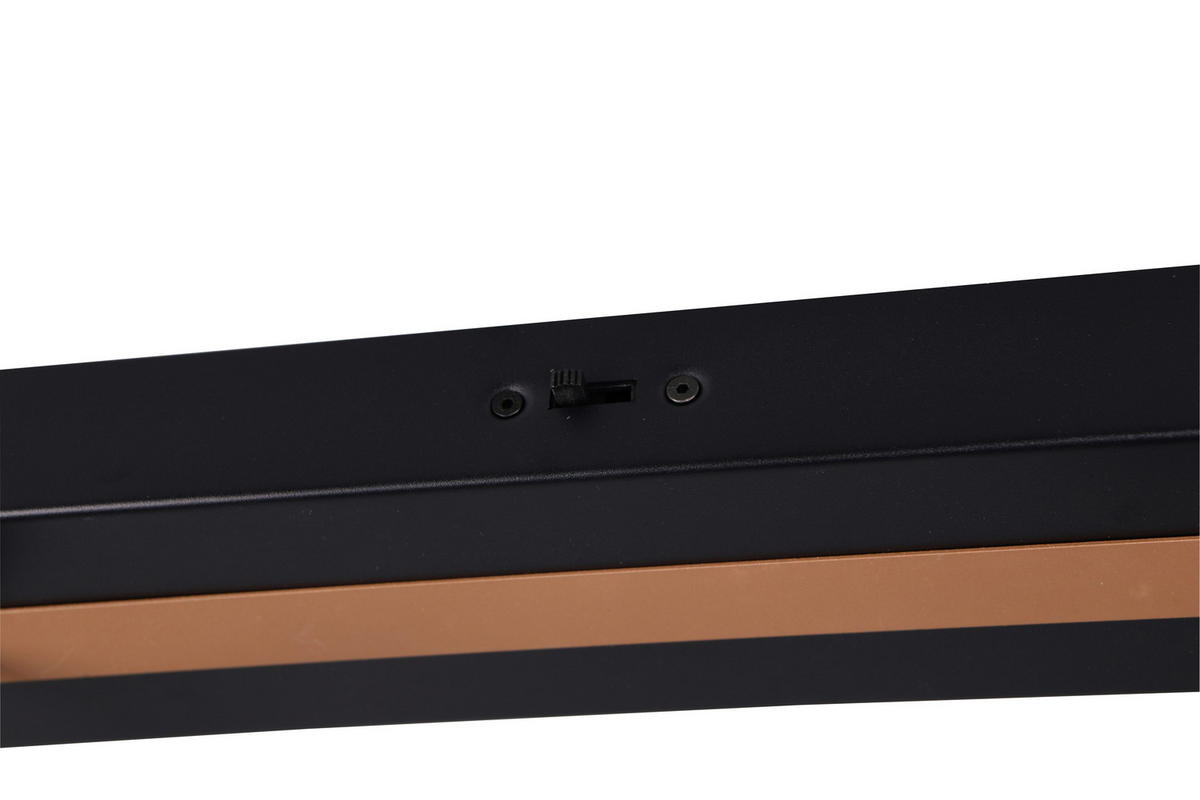PROIECTOR LED - maro/negru, Basics, metal (38/20/9cm)