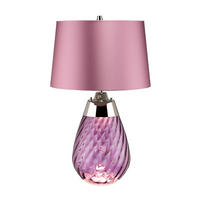 TISCHLEUCHTE 35/60.5 cm   - Violett, KONVENTIONELL (35/60.5cm) - Elstead Lighting