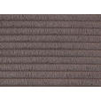 WOHNLANDSCHAFT in Cord, Velours Braun  - Schwarz/Braun, Design, Kunststoff/Textil (160/311/205cm) - Xora