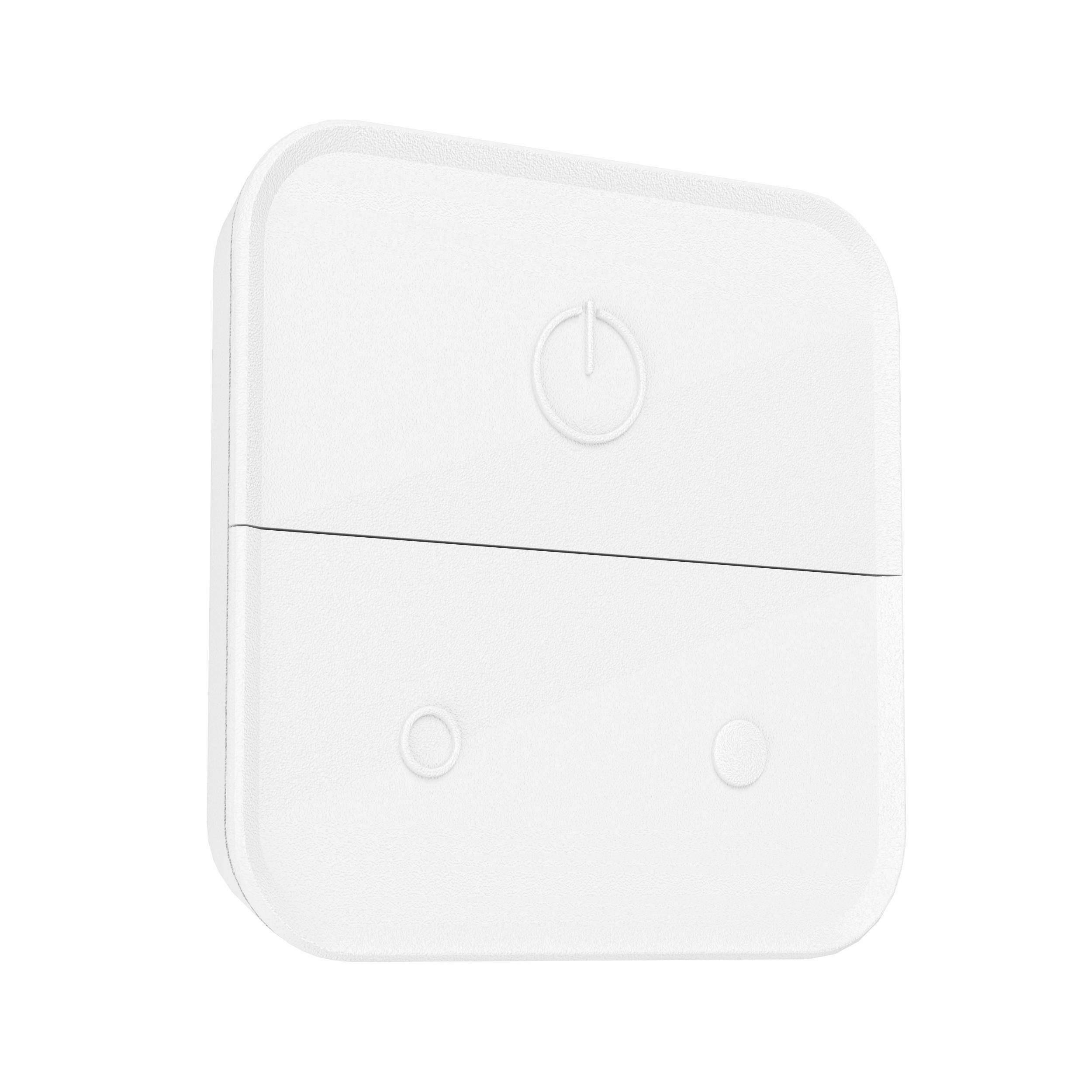 SCHALTER - Weiß, Basics, Kunststoff (8/8/2cm) - Connect Z