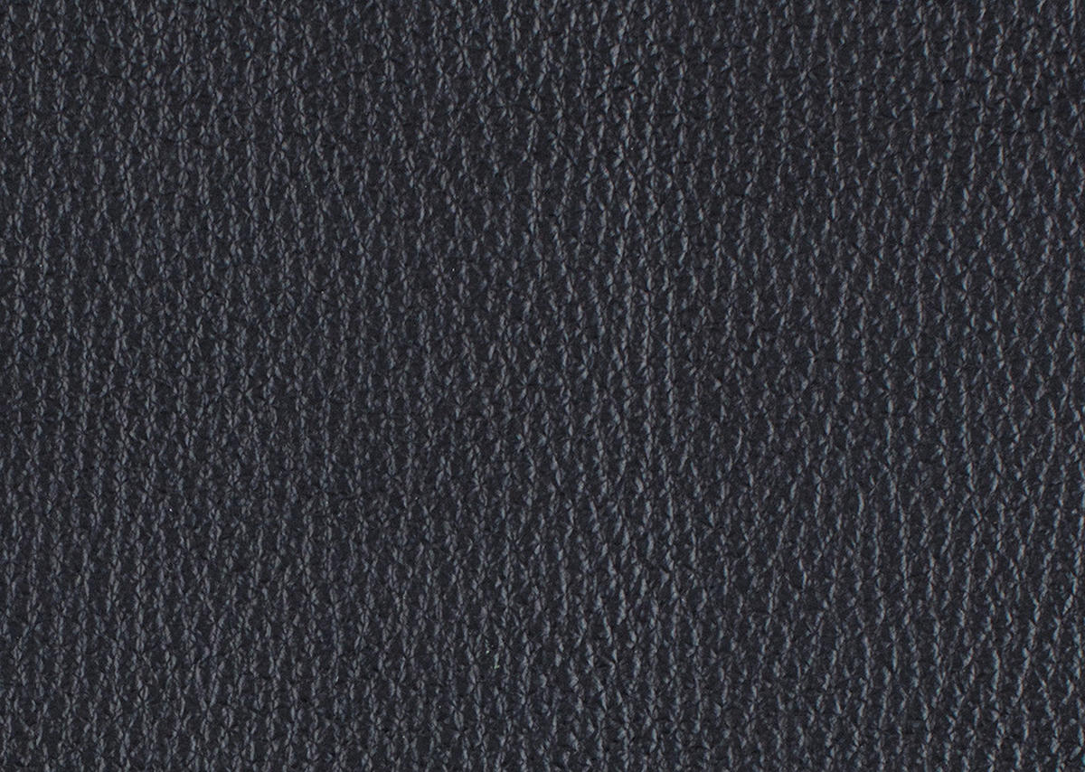 2-SITZER-SOFA Hochflor Echtleder Anthrazit, Schwarz  - Anthrazit/Schwarz, Design, Leder/Holz (240/65/104cm) - Koinor