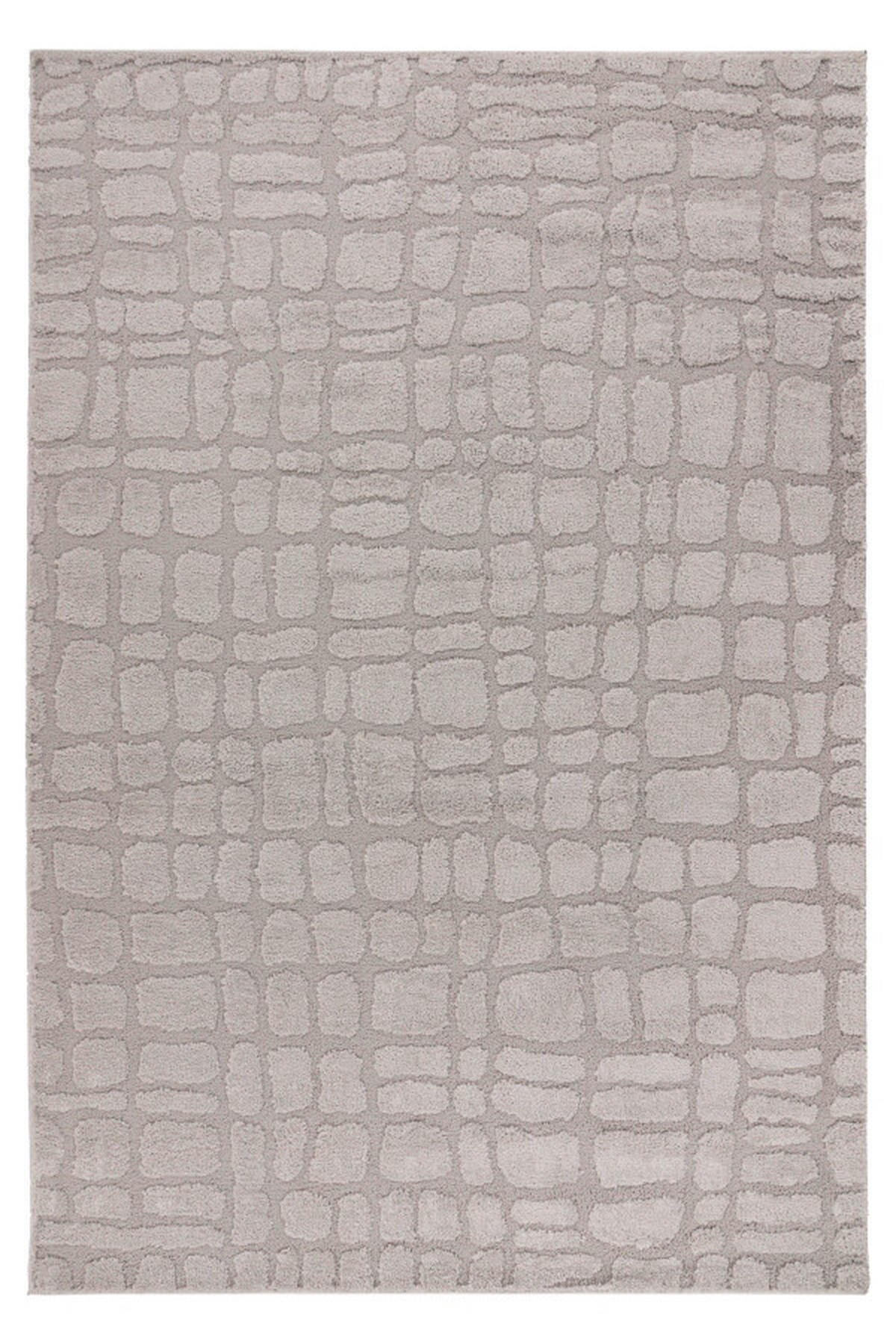 TKANI TEPIH 200/290 cm   srebrne boje   - srebrne boje, Basics, tekstil/plastika (200/290cm)