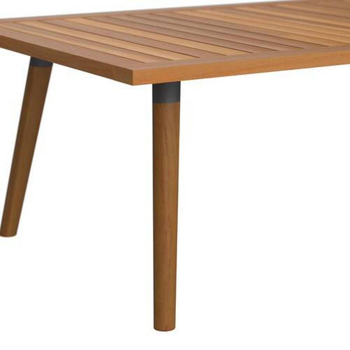 GARTENSET   - Schwarz/Akaziefarben, Modern, Holz/Textil (110/161,7/40/75,8/70/77cm) - Ambia Garden