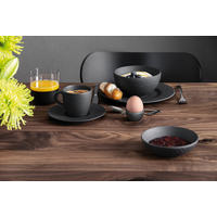 DESSERTSCHALE Manufacture Rock  - Schwarz, KONVENTIONELL, Keramik (13/4cm) - Villeroy & Boch