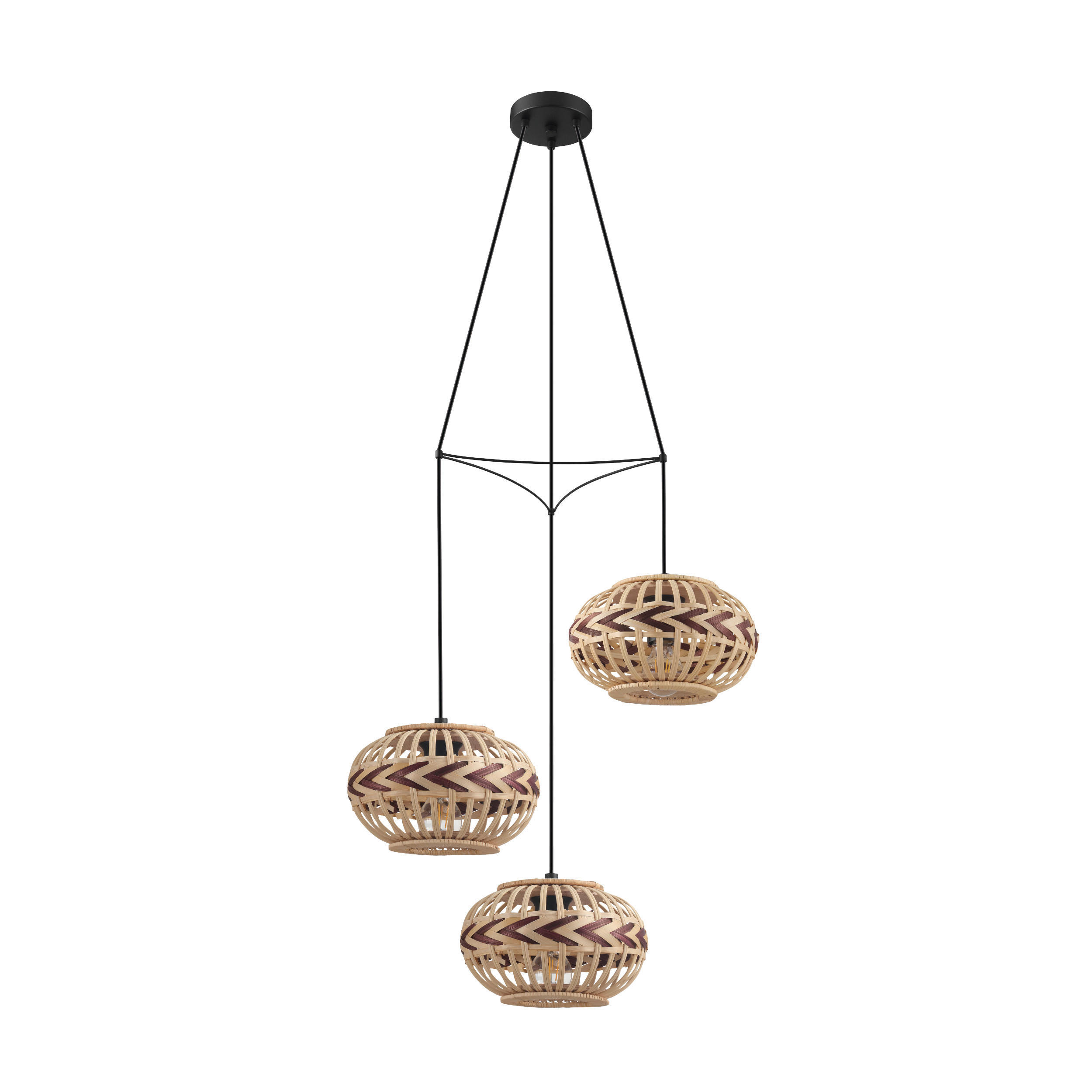 Eglo ZÁVĚSNÉ SVÍTIDLO, E27/40 W, 57/130 cm