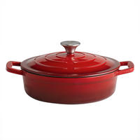 SCHMORTOPF 5 Stars 2.5 L  - Rot/Creme, Basics, Metall (25/25/7cm)