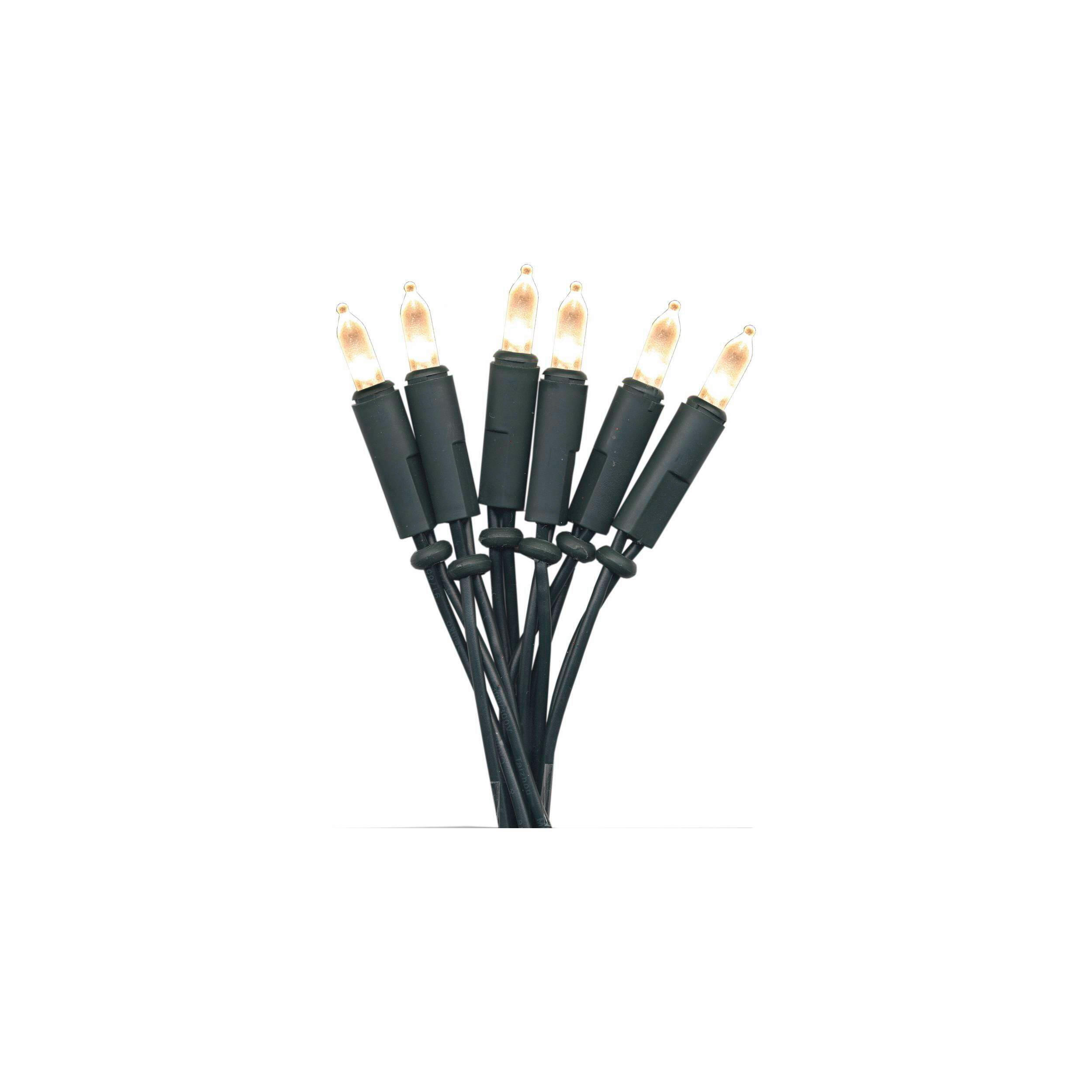 LICHTERKETTE 510 cm  - Grün, Basics, Kunststoff (510cm) - Eglo