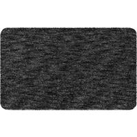 BADEMATTE Anthrazit 50/80 cm  - Anthrazit, Basics, Kunststoff/Textil (50/80cm) - Grund