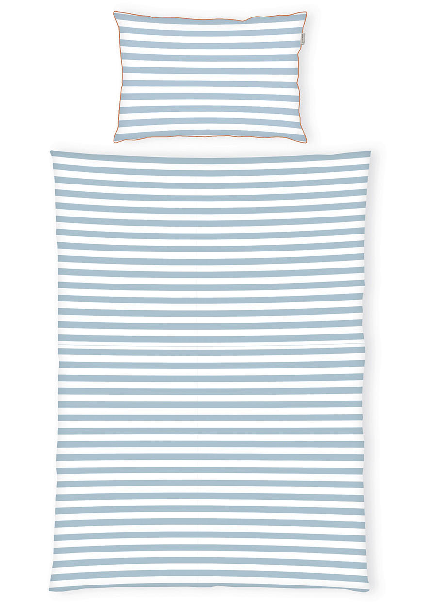 BABYBETTWÄSCHE 100/135 cm  - Gelb/Hellblau, Basics, Textil (100/135cm) - Herding