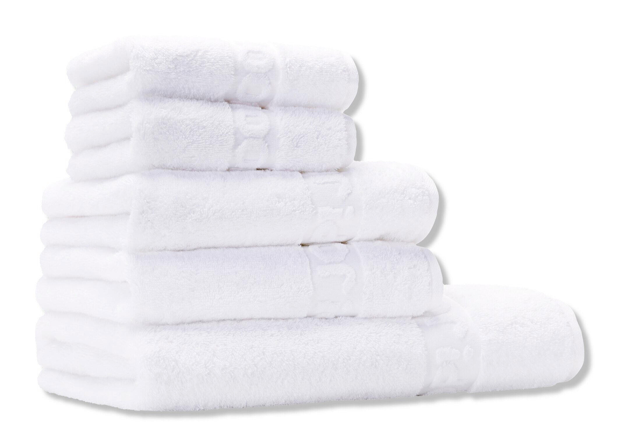 FROTTIERSET JOOP! Studio Colours Weiß 5-teilig  - Weiß, Basics, Textil - Joop!