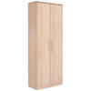 MEHRZWECKSCHRANK 72/194/36 cm  - Silberfarben/Schwarz, Konventionell, Holzwerkstoff/Metall (72/194/36cm) - Xora