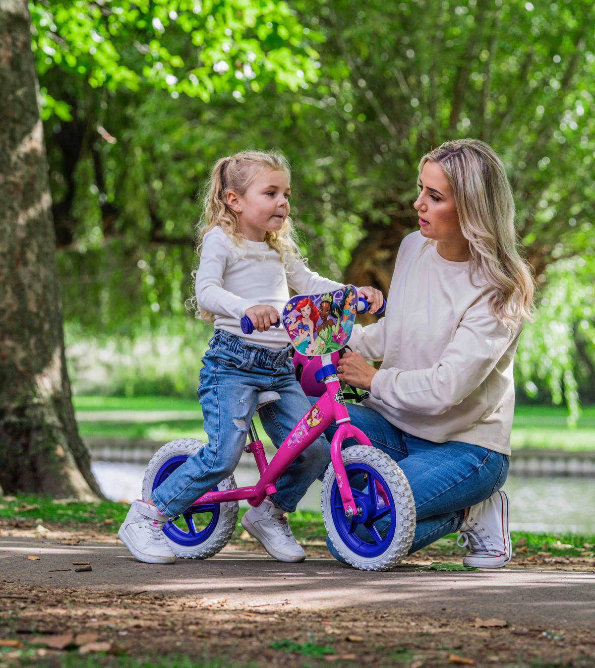 LAUFRAD  - Pink, Basics, Metall (44/87/64cm)