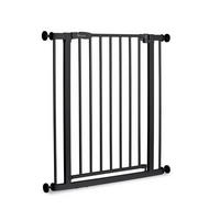 ZAŠTITNA OGRADICA ZA VRATA  Open N Stop 2  - crna, Basics, metal/plastika (75/77cm) - Hauck