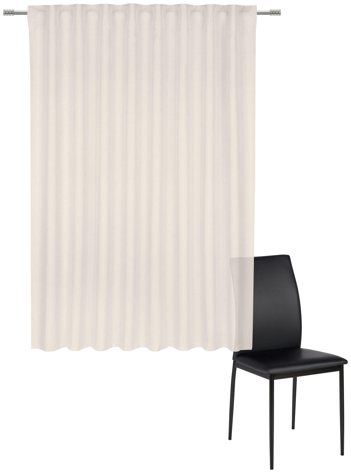 HOTOVÝ ZÁVĚS, 135/145 cm - Basics, textil (135/145cm) - Boxxx
