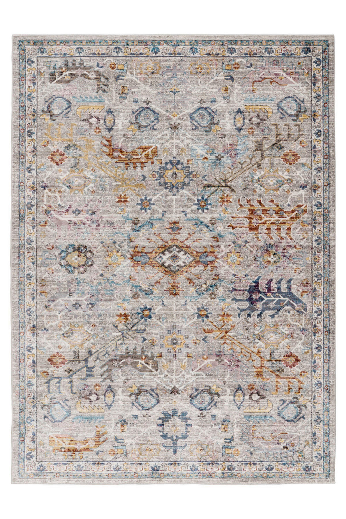 FLACHWEBETEPPICH 80/150 cm Multicolor  - Multicolor, Basics, Textil (80/150cm) - Kayoom