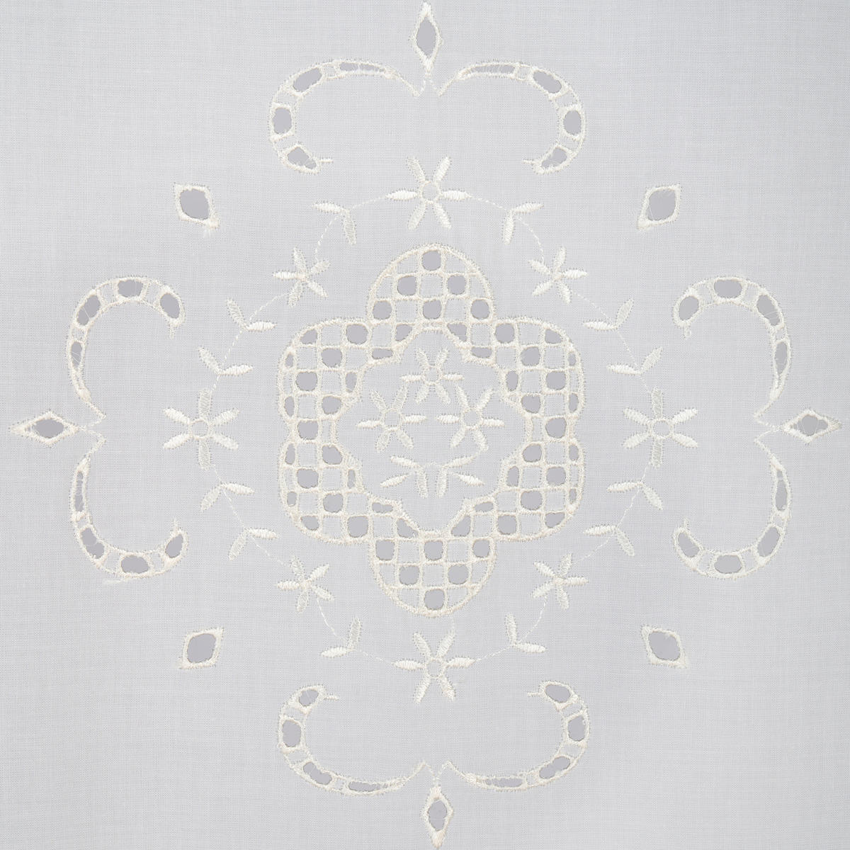 FERTIGVORHANG halbtransparent  - Weiß, Trend, Textil (135/255cm) - Esposa
