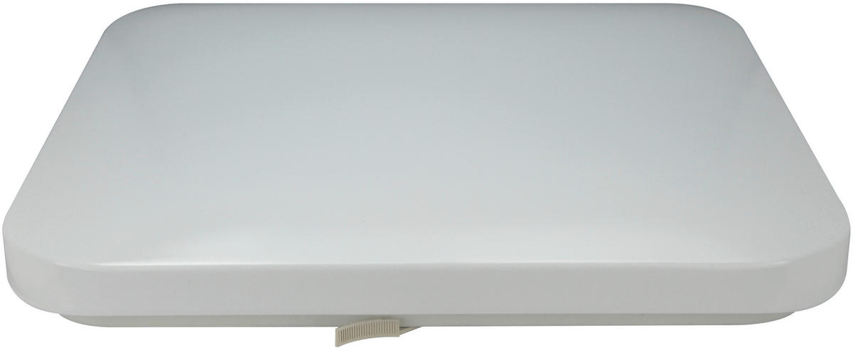 LED-DECKENLEUCHTE 33/33/5,7 cm   - Weiß, Basics, Kunststoff/Metall (33/33/5,7cm)